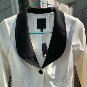 Limited Brand Tuxedo Style White Blazer